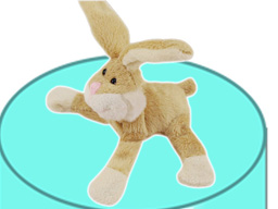 GS7468 - BE - Rabbit (13cm) - w - magnet