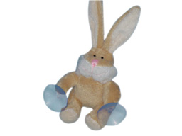 GS7489 - BE - Rabbit  (8cm) - suction cup 