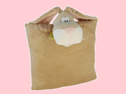 GS5781 - CE - Brown rabbit - 09 (32x35cm) - cushion