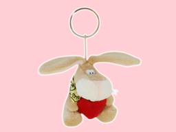 GS7383 - CE - Brown rabbit - 09 (8cm) - w - keychain