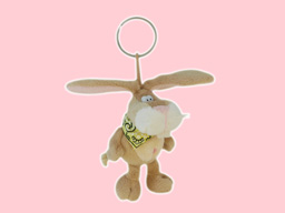 GS7649 - CE - Brown rabbit - 09  (10cm) - w - keychain