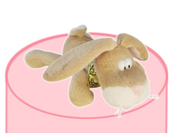 GS7545 - CE - SM - Brown rabbit - 09  (16cm) - w - magnet