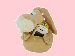 GS8019 - CE - Brown rabbit - 09 (14cm) - mobile holder