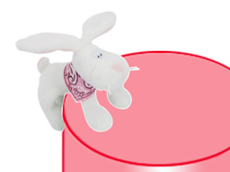 GS7389 - CE - White Rabbit - 09 (12cm) - w - magnet