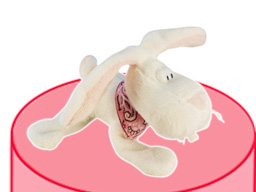 GS7468 - CE - White Rabbit - 09 (13cm) - w - magnet