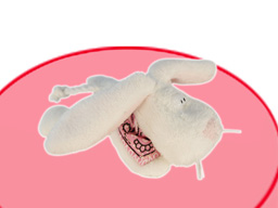 GS7951 - CE - White Rabbit - 09  (10cm) - w - magnet