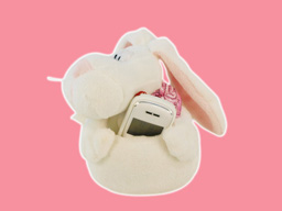 GS8019 - CE - White Rabbit - 09 (14cm) - mobile holder