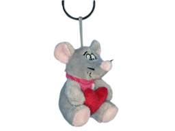 GS7383 - EE - Mouse - 08  (8cm) - w - keychain