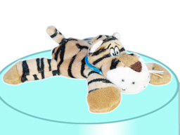  GS7564 - EE - Brown Tiger - 08  (15cm)      - w -   magnet