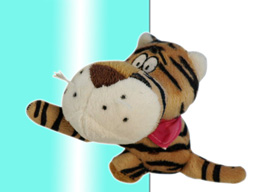  GS8067     - SM -  EE - Brown Tiger - 08     (10cm)     - w -  magnet