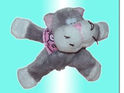 GS7385 - Cat (8.5cm)  - w -  magnet