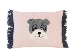 GS7990 - Grey Dog - 09 (22x36cm) - cushion