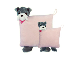 GS7510 - Grey Dog - 09 (20x20cm,42x30cm) - cushion