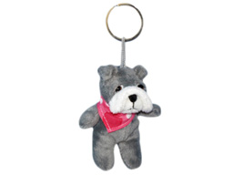 GS7982 - Grey Dog - 09 (11cm) - w - keychain 