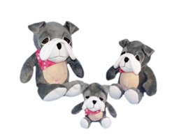 GS7437 -   Grey Dog - 09 (17-29-37cm)