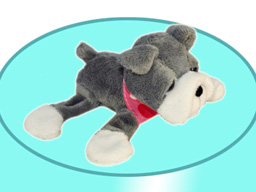 GS7468 - Grey Dog - 09 (13cm) - w - magnet