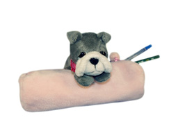 GS6607 - Grey Dog - 09 (20cm) - pencil case