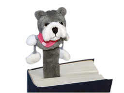 GS7405 - Grey Dog - 09 (17cm) - book mark 