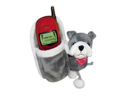 GS7388 - Grey Dog - 09 (14cm) - mobile holde