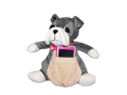 GS7994 - Grey Dog - 09 (20cm) - mobile holder