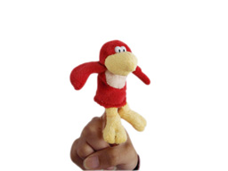 GS8337 - Red Bird (10cm) - finger puppet