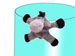 GS7385 - Donkey (8.5cm) - w - magnet