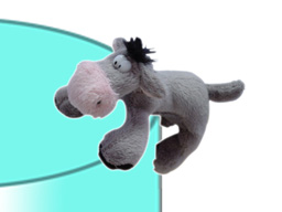 GS7389 - Donkey (14cm) - w - magnet
