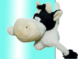 GS8067- SM - Cow (10cm)  - w - magnet