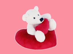 GS5249 - BE - white bear (13cm) 