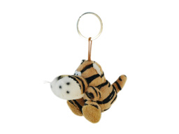  GS8312 - CE - Brown Tiger    (7cm) - w - keychain 