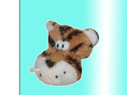  GS7386  - CE - Brown Tiger (5.5cm) - w - magnet