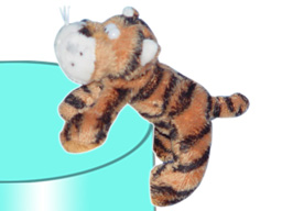  GS7389 - CE - Brown Tiger  (13cm) - w - magnet