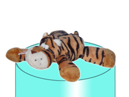  GS7564 - CE - Brown Tiger  (16cm) - w - magnet