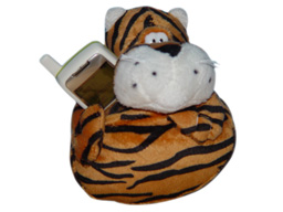  GS8019  - CE - Brown Tiger   (14cm) - mobile holder