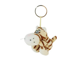  GS8312  - EE  - Beige Tiger   - 08  (7cm)   - w - keychain