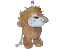GS7390 - Lion (9cm) - w - keychain