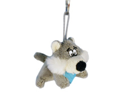 GS8096 - 08 - Wolf (8cm) - w - keychain