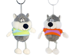 GS7410 - Wolf - 08 (11cm) - w - keychain