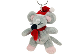 GS7549 - X - Mouse (10cm) - w - keychain