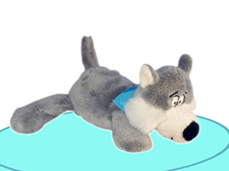 GS7545 - M - Wolf - 08 (18cm) - w - magnet