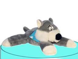 GS7564 - Wolf - 08 (17cm) - w - magnet