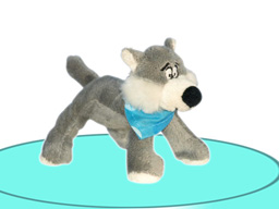 GS7389 - Wolf - 08 (12cm) - w - magnet