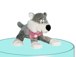 GS7468 - Wolf - 08 (13cm) - w - magnet