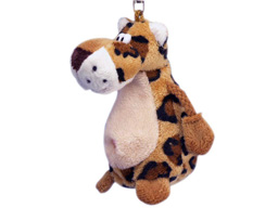 GS8089 - Leopard (12cm)  - w - keychain