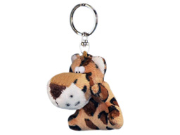 GS8097 - Lleopard (7cm)  - w - keychain