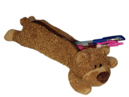 GS7543  - Brown Bear (31cm) - pencil case