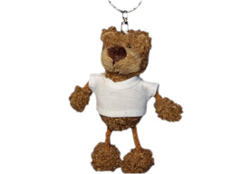 GS7394 - Brown Bear (10cm) - w - keychain