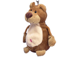 GS8089 - Brown Bear (12cm) - w - keychain