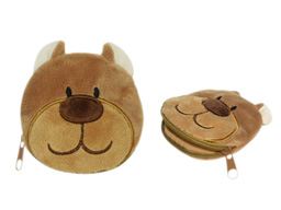 GS8353  - Brown Bear (10cm) - coin purse 