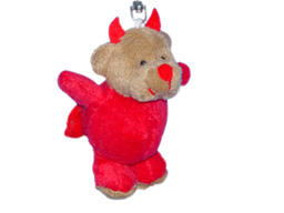 GS7390 - Devil Bear (8.5cm) - w - keychain